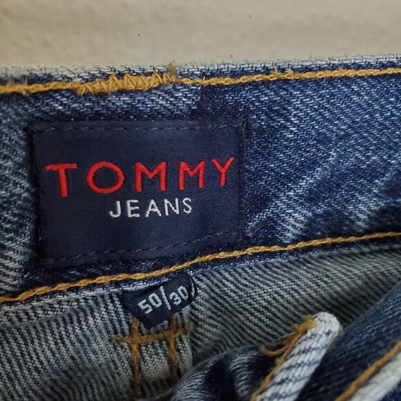 Tommy Hilfiger men's 90's Y2K relaxed fit jeans big and tall - Picture 2 of 11